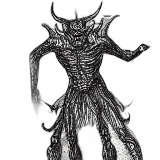 creature, staff, mask, animal transparent PNG cut-out