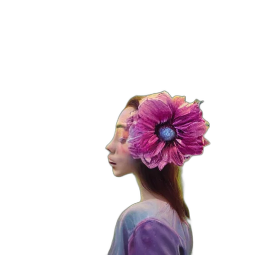 flower, crown, dress, mask transparent PNG cut-out