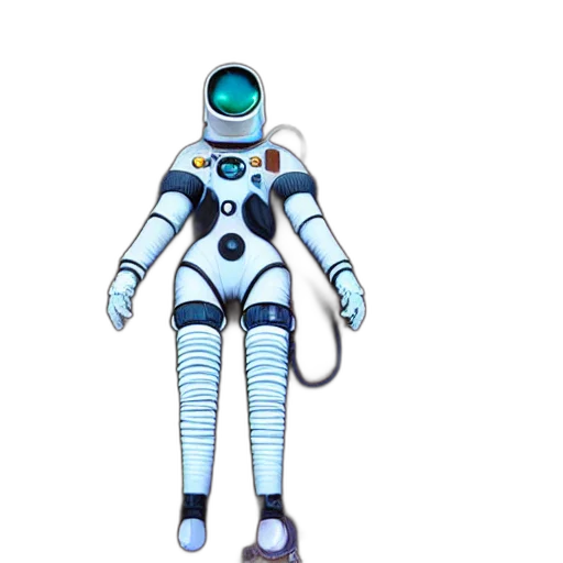 robot, staff, concept art, 3d render transparent PNG cut-out
