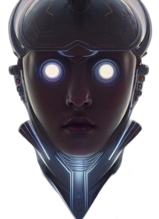 robot, face, mask, staff transparent PNG cut-out