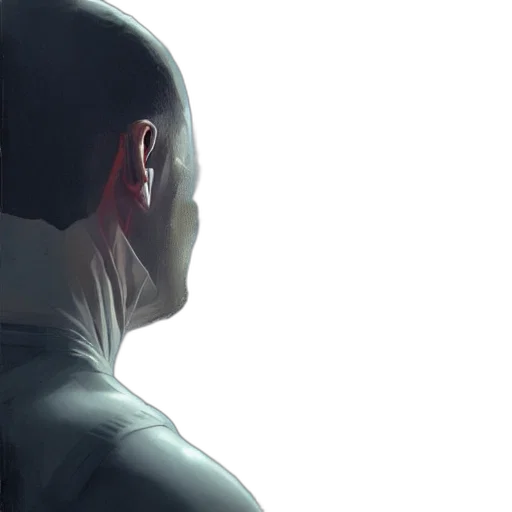 face, robot, mask, comic book art transparent PNG cut-out