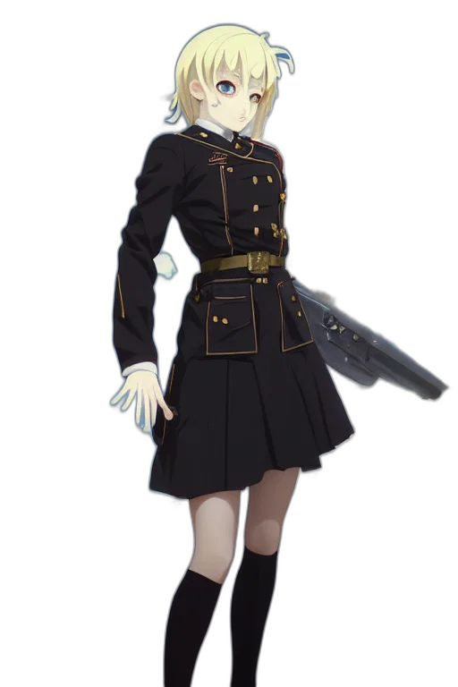 staff, dress, jacket, weapon transparent PNG cut-out