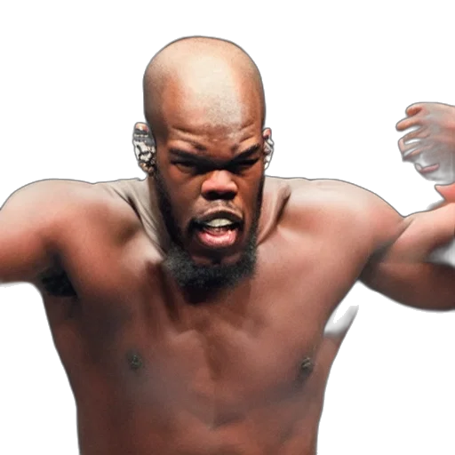face, photorealistic, mma, fighter transparent PNG cut-out