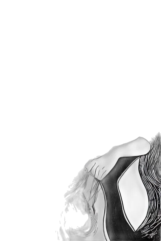 dress, photorealistic, 3d render, cartoon transparent PNG cut-out