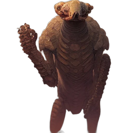 creature, animal, staff, dragon transparent PNG cut-out