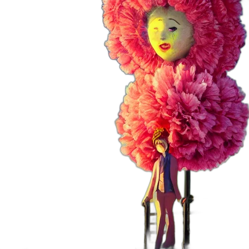 flower, umbrella, robot, mask transparent PNG cut-out