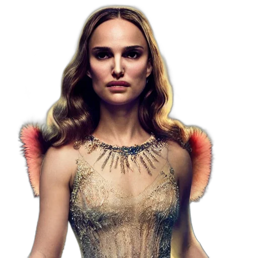 dress, jewelry, crown, fantasy art transparent PNG cut-out