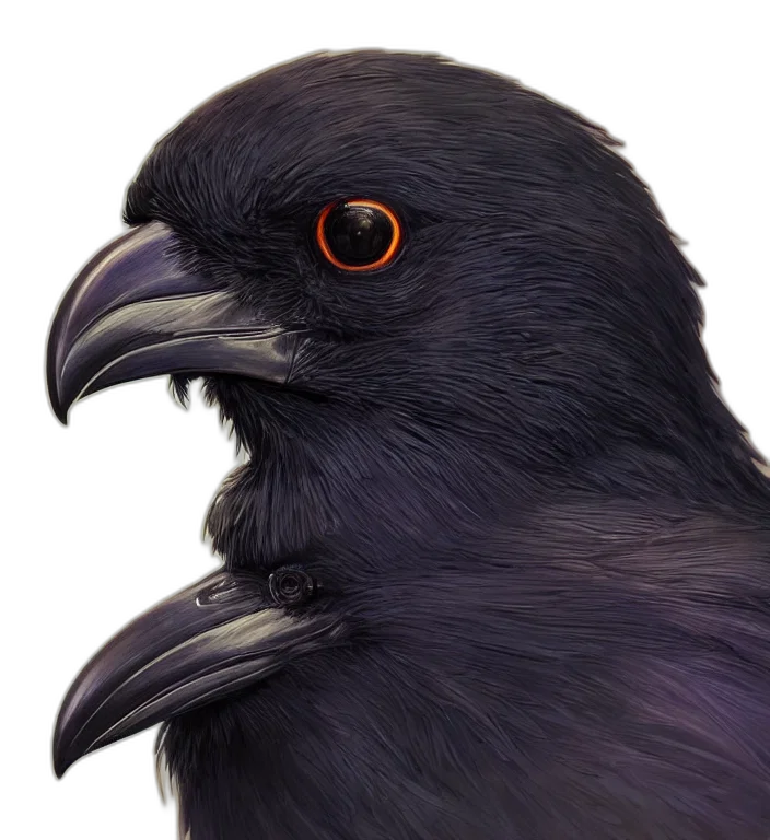 animal, face, creature, staff, photorealistic, 3d render, concept art, oil painting transparent PNG cut-out