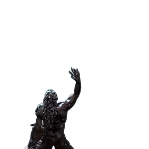 creature, weapon, staff, sword transparent PNG cut-out