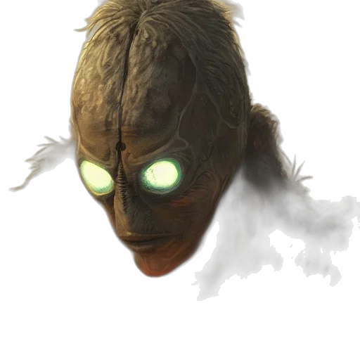 mask, creature, face, animal, concept art, fantasy art, photorealistic, 3d render transparent PNG cut-out