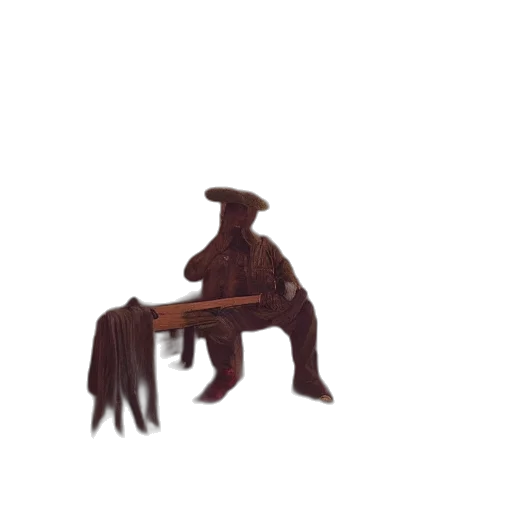 furniture, hair, animal, creature transparent PNG cut-out