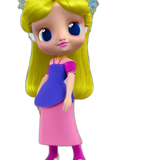 dress, staff, face, 3d render transparent PNG cut-out