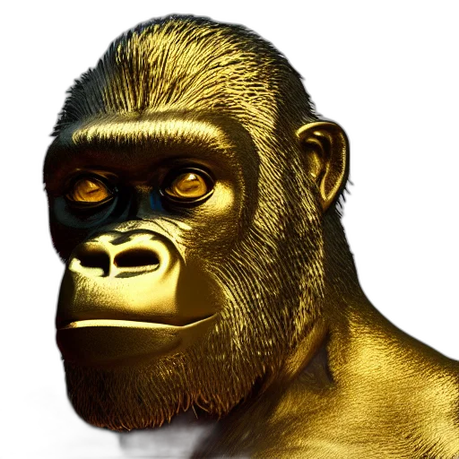 animal, face, mask, creature, photorealistic, 3d render, concept art, comic book art transparent PNG cut-out