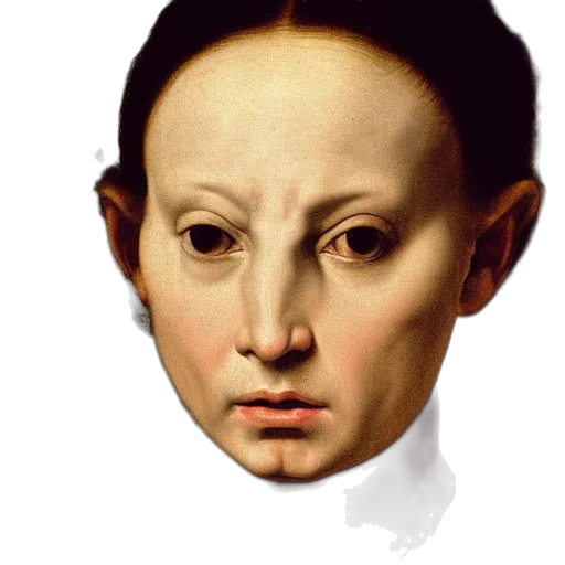 face, mask, photorealistic, oil painting transparent PNG cut-out