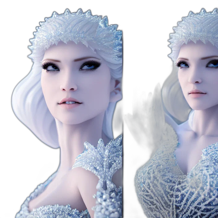 crown, 3d render, fantasy art, concept art transparent PNG cut-out