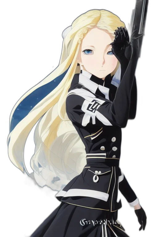 staff, dress, anime, concept art transparent PNG cut-out