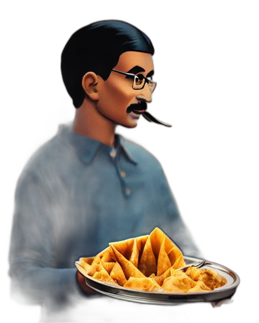 food, mask, photorealistic, 3d render transparent PNG cut-out