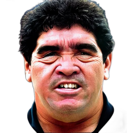 face, animal, hair, staff, photorealistic, maradona, photograph transparent PNG cut-out