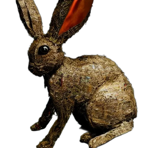 animal, creature, staff, hat, photorealistic, 3d render, concept art, fantasy art transparent PNG cut-out