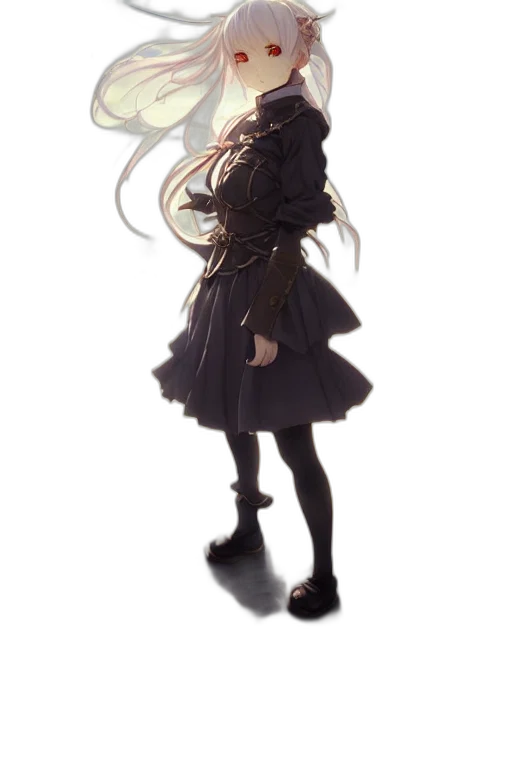 dress, staff, weapon, mask transparent PNG cut-out