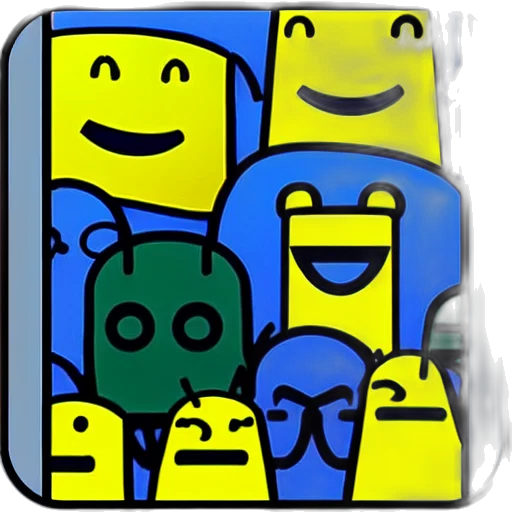 robot, face, pixel art, concept art transparent PNG cut-out