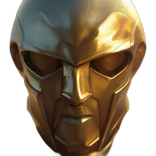 mask, face, crown, concept art transparent PNG cut-out