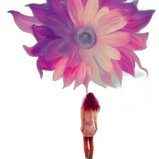 flower, umbrella, dress, crown transparent PNG cut-out