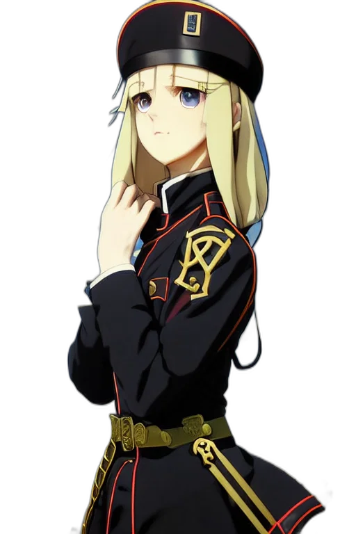 staff, hat, jacket, crown, anime, pixel art, cartoon, concept art transparent PNG cut-out