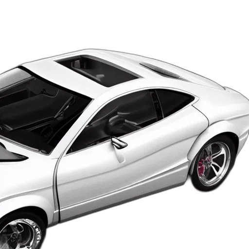 car, photorealistic, 3d render, concept art transparent PNG cut-out