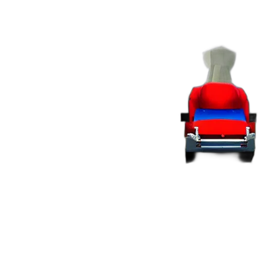 car, robot, jacket, hat transparent PNG cut-out
