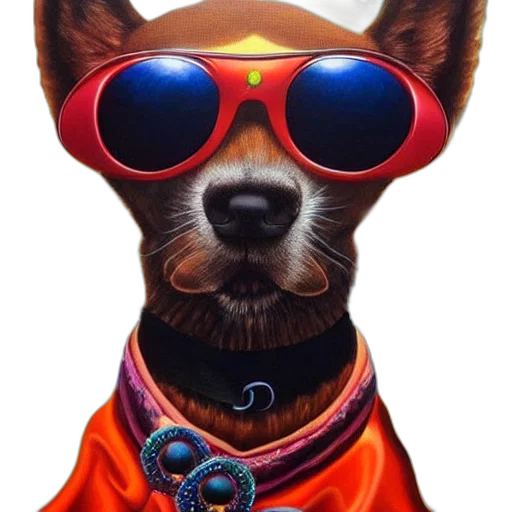 staff, jacket, animal, face transparent PNG cut-out