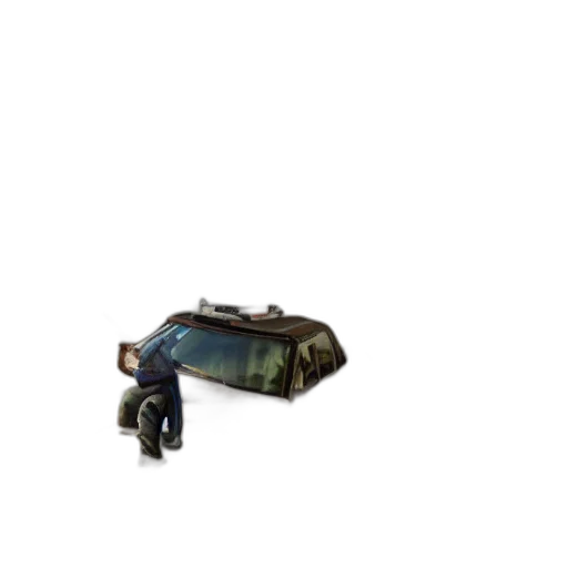car, robot, weapon, staff, concept art, 3d render, pixel art, photorealistic transparent PNG cut-out