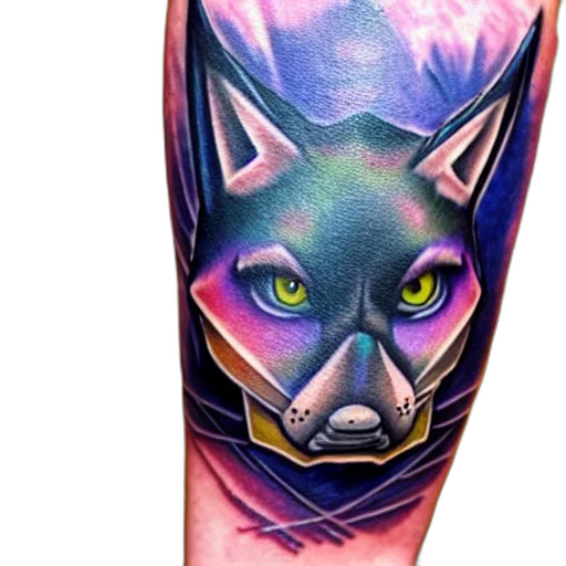 watercolor, amazing, tattoo, star transparent PNG cut-out