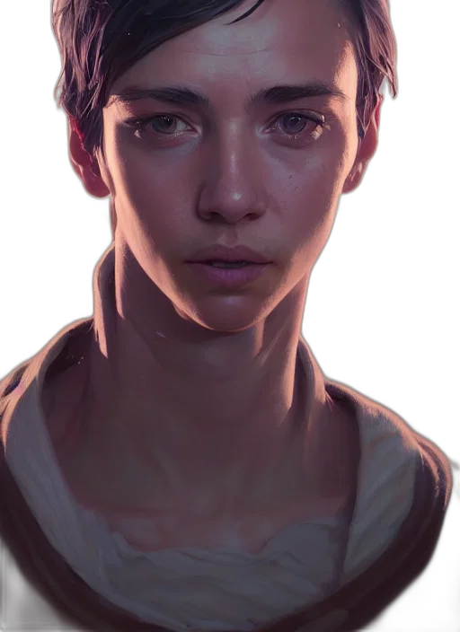 face, creature, staff, mask transparent PNG cut-out
