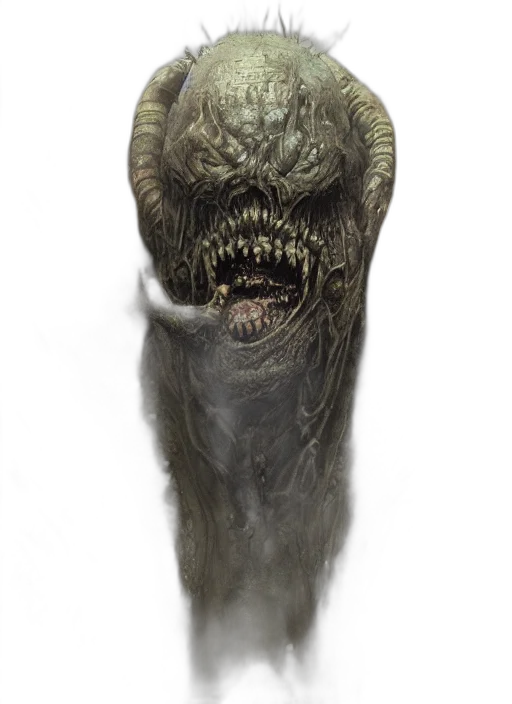 creature, dragon, animal, mask, concept art, fantasy art, photorealistic, 3d render transparent PNG cut-out