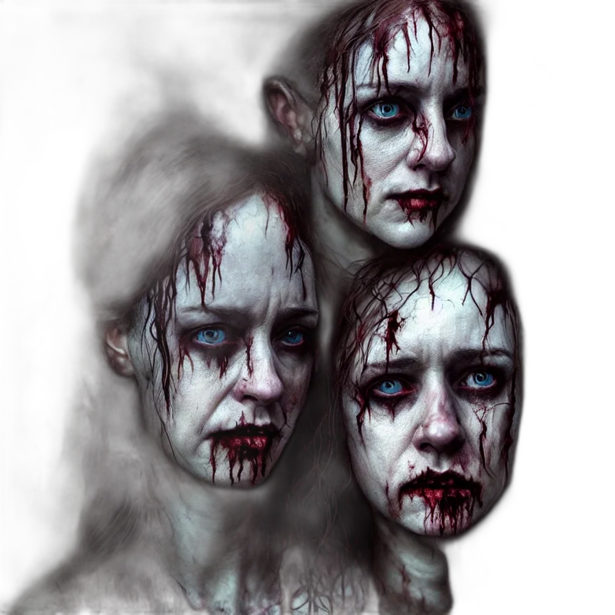 face, mask, creature, concept art transparent PNG cut-out