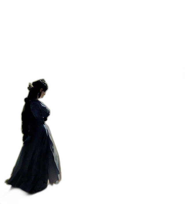 dress, staff, umbrella, sword transparent PNG cut-out