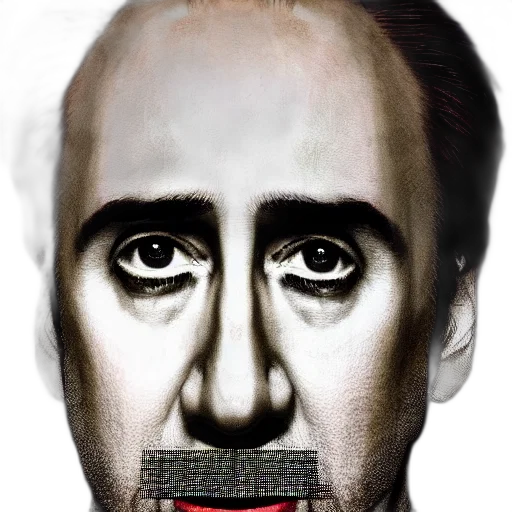 face, mask, robot, hair transparent PNG cut-out