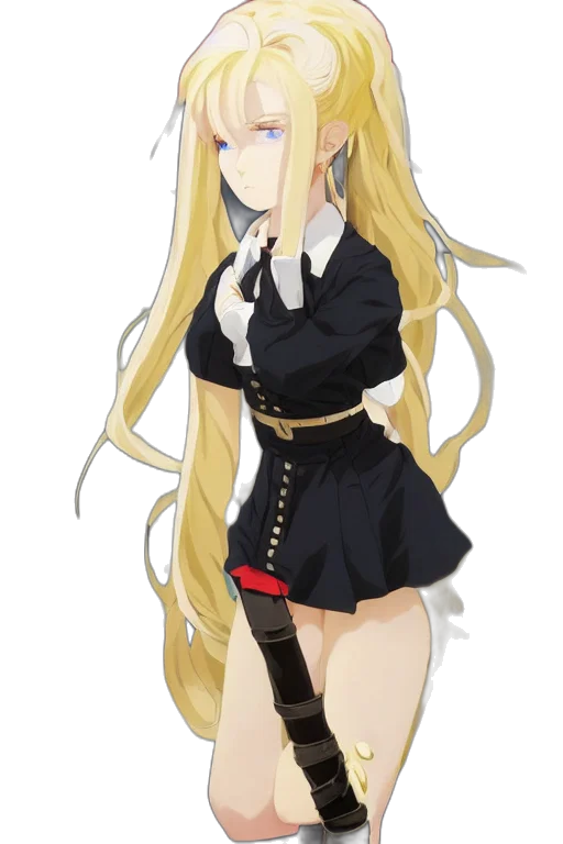 staff, dress, jacket, hat transparent PNG cut-out