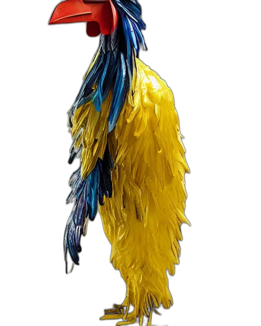 animal, dress, staff, hair, 3d render, photorealistic, concept art, maquette transparent PNG cut-out