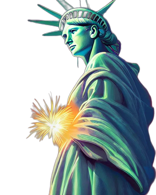 staff, weapon, vaporwave, concept art transparent PNG cut-out