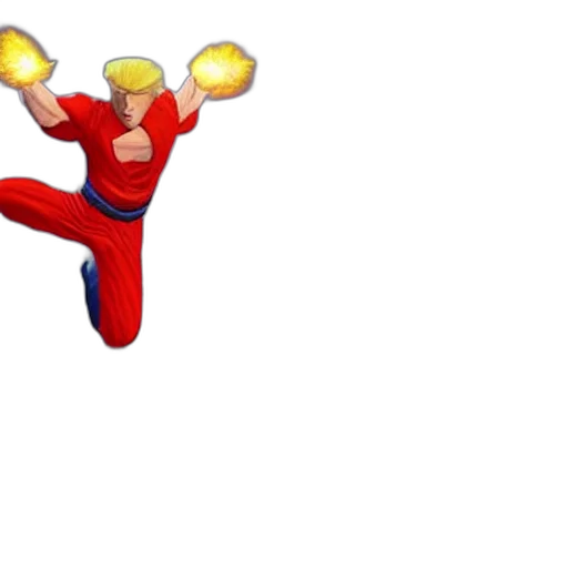 3d render, pixel art, concept art, comic book art, photo, realistic, super, sayan transparent PNG cut-out