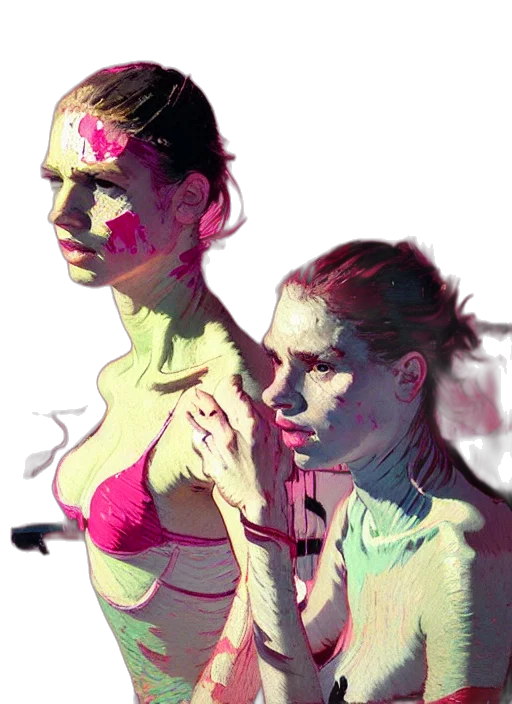 jewelry, cyberpunk, concept art, comic book art transparent PNG cut-out