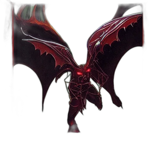 dragon, creature, staff, weapon transparent PNG cut-out