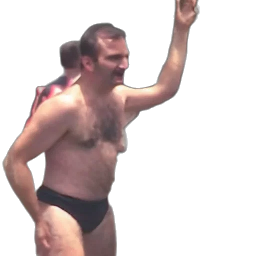 creature, animal, staff, police, arresting, shirtless, hairy, ted transparent PNG cut-out