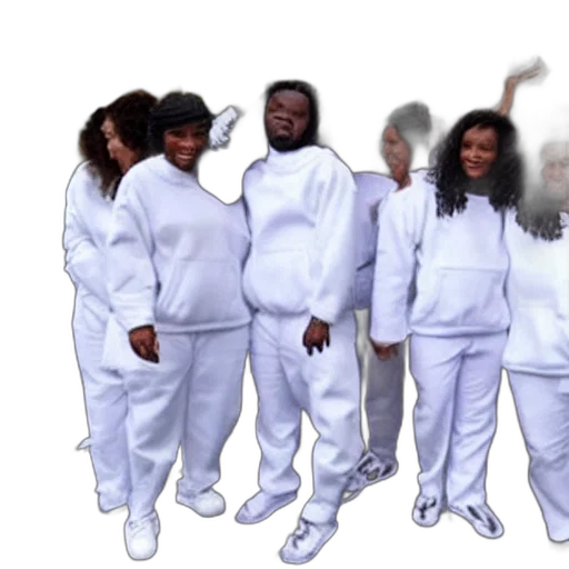 black, people, white, bear transparent PNG cut-out