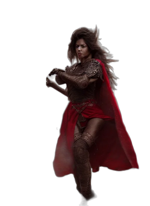 sword, staff, hair, concept art transparent PNG cut-out