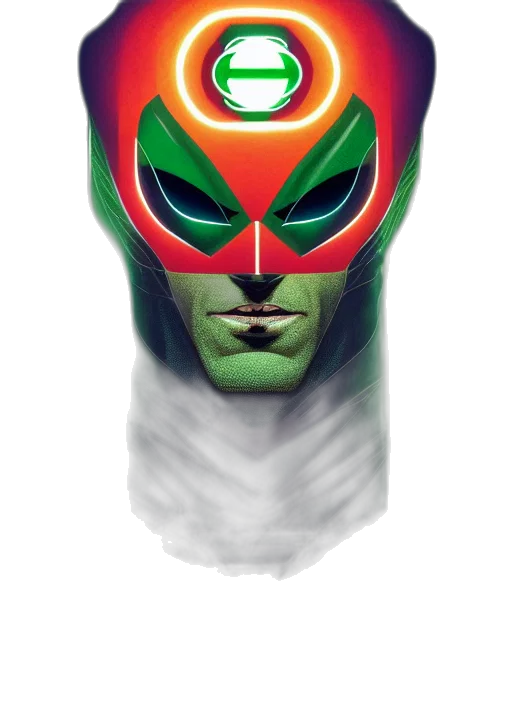 mask, face, robot, jacket transparent PNG cut-out