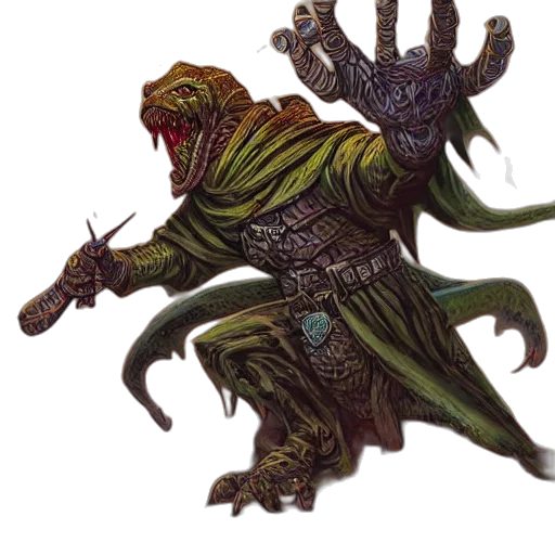 creature, staff, dragon, concept art transparent PNG cut-out
