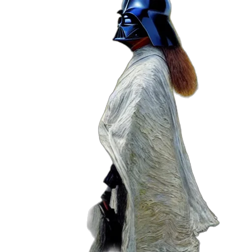 mask, crown, hat, staff, concept art, photorealistic, 3d render, fantasy art transparent PNG cut-out